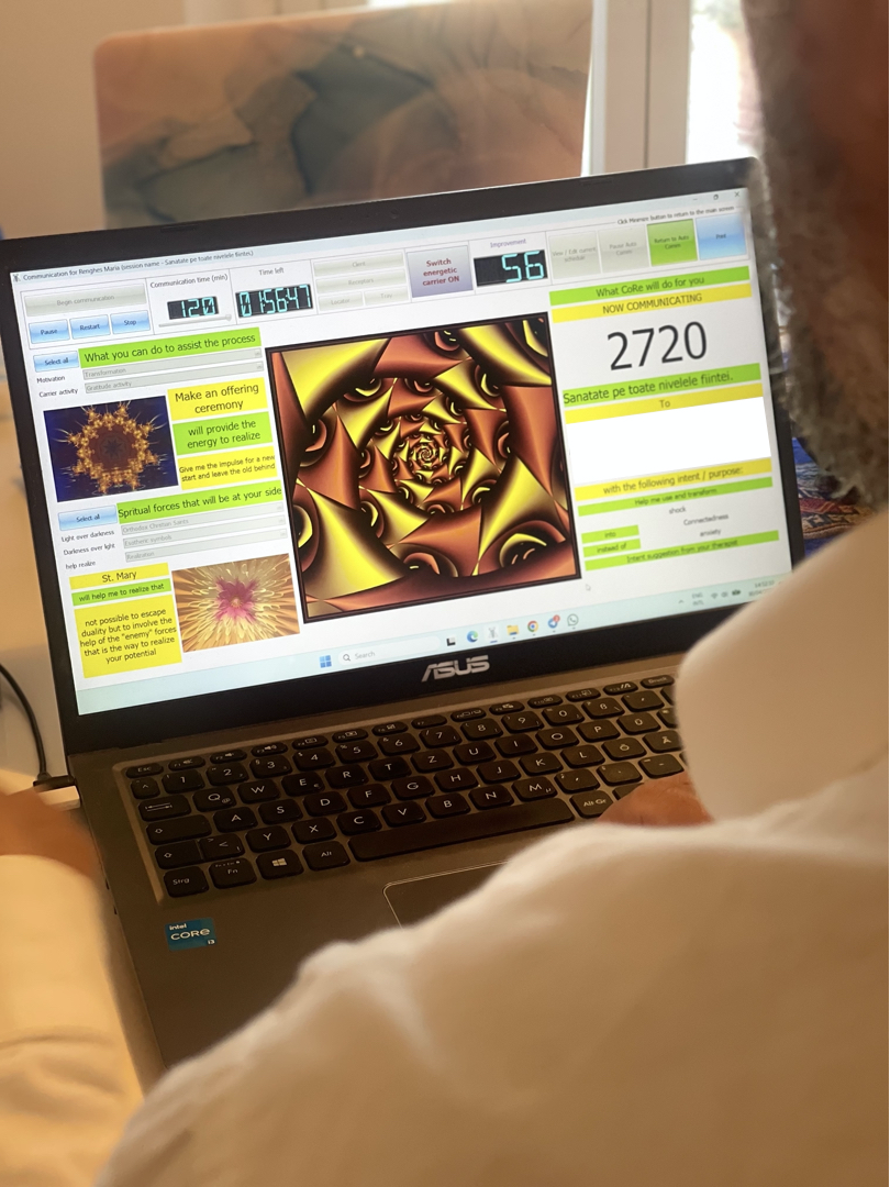 Terapia de biofeedback con CoRe Inergetix — 1